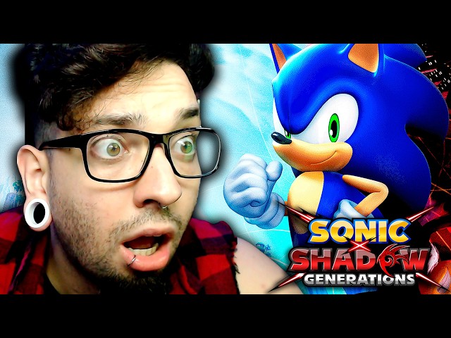 A VERSÃO REMASTERIZADA DO SONIC GENERATIONS É MARAVILHOSA | SONIC X SHADOW GENERATIONS