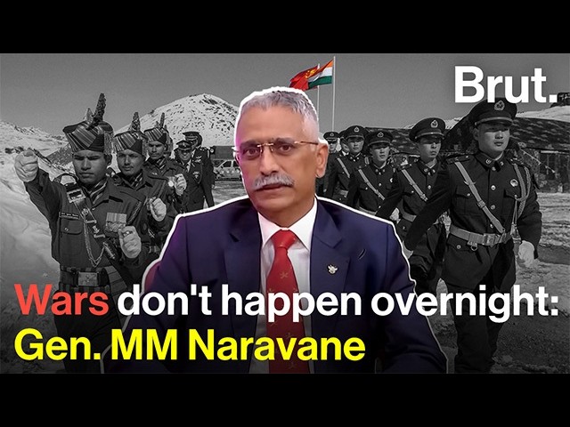 Gen. Naravane on Signs of War | The Army Chief whose Book created a Storm in Parliament