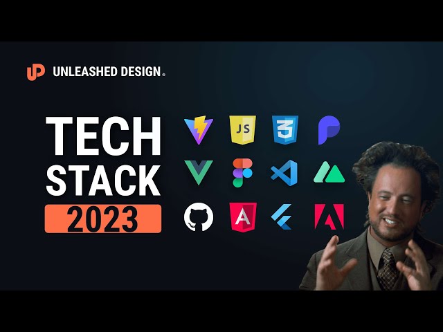 My Tech Stack for 2023 as a Frontend Developer & UI/UX Designer [DE/Tutorial]
