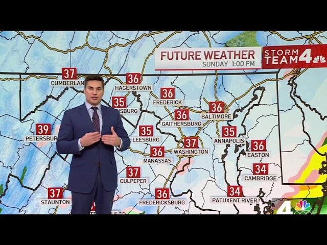 Storm Team4: Here's how this weekend's winter storm is shaping up in the DC area | NBC4 Washington