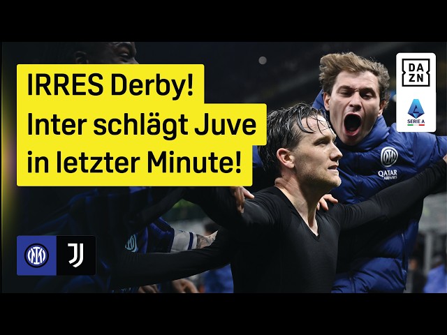 Derby d’Italia eskaliert: Inter Mailand - Juventus | 25. Spieltag | Serie A | DAZN Highlights
