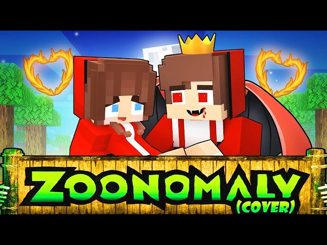 JJ`s Girl Dating a JJ VAMPIRE King - Maizen Minecraft Animation ¦ Zoonomaly Theme Song (COVER)