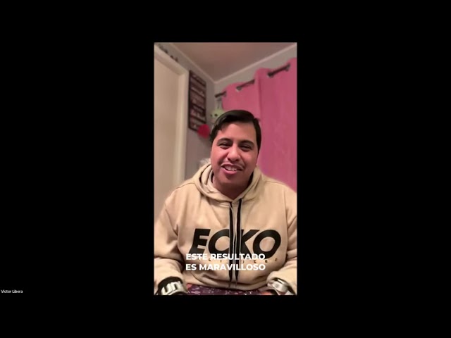 Testimonio: uno de mis estudiantes Que  lleva 8 meses consecutivos en positivo 