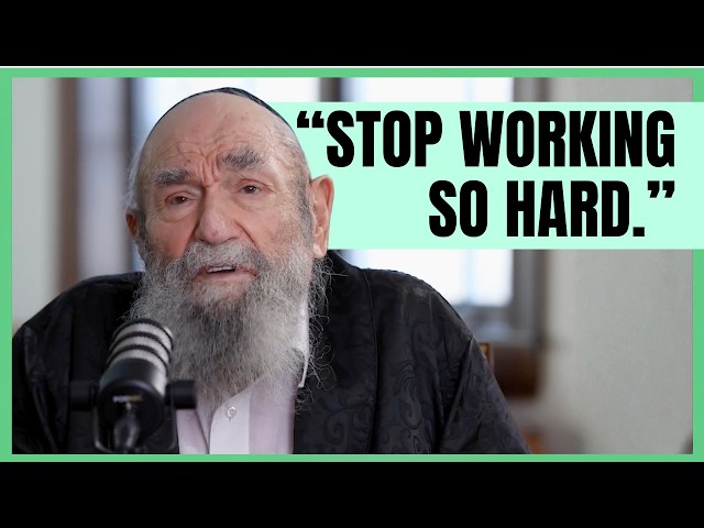 Why Working Harder Won't Make You Rich (According to the Torah)