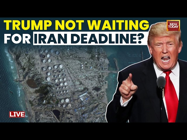 US Iran War LIVE: US Attacks Iran Ahead Of Trump Deadline? Iran's Kharg Island Bombed |West Asia War