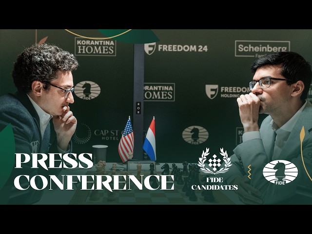 Press Conference | Fabiano Caruana 0-1 Anish Giri | FIDE Candidates Tournament 2026