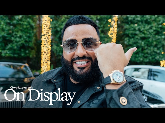 DJ Khaled Shows Off Rare $10 Million Watch and Luxury Car Collection | On Display