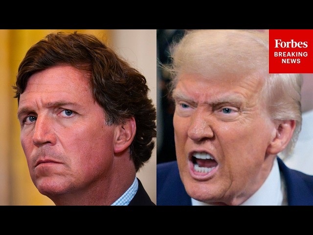 BREAKING NEWS: Trump Lashes Out Publicly At Tucker Carlson Over Iran War Criticism