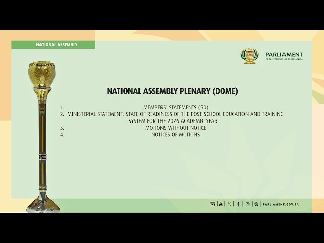 National Assembly Plenary, 24 February 2026
