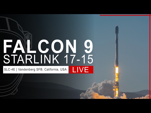SpaceX Launches Starlink 17-15 Mission from SLC-4E Vandenberg, California