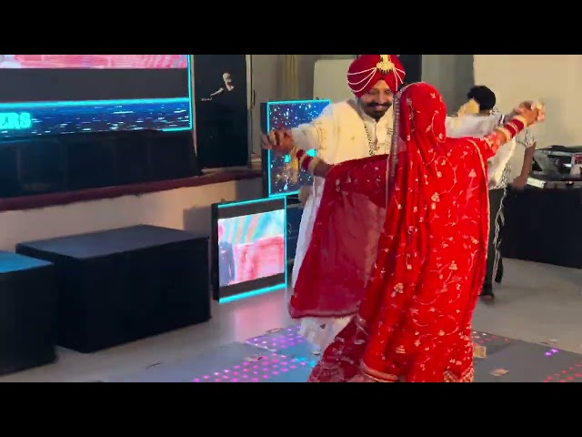 || My Wedding performance ||  Surprise Performance || Couple Dance || Karmawala || Gurnam Bhullar ||