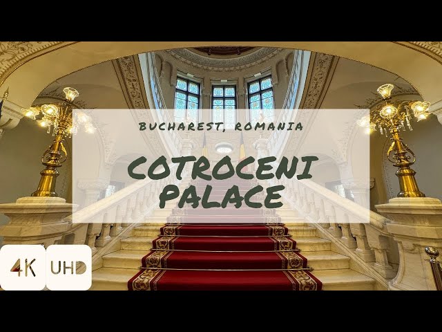 WalkIn COTROCENI PALACE | BUCHAREST | ROMANIA | 4K HDR Walking Tour