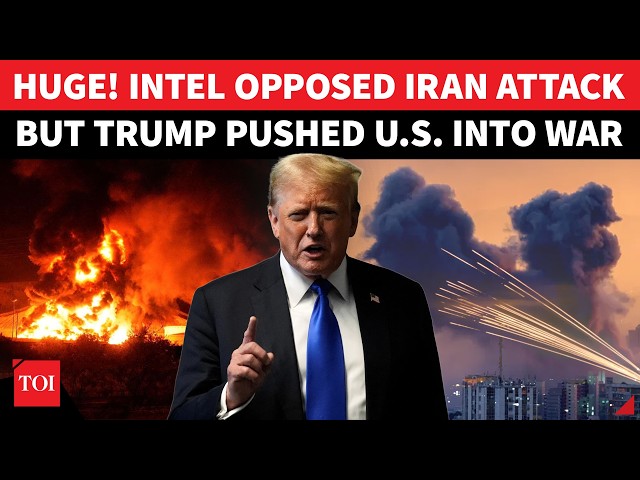 'Iran Warnings Were Clear, Outcome Was Known But…’: Shocking Intel Reveal ‘EXPOSES’ Trump | Watch
