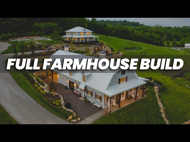 Full Farmhouse Build | Construction ASMR | KBUILD Series