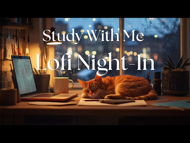 Study with Me | Lofi Type Beats to Study to and the Relaxing Sounds of Rain
