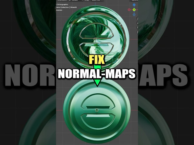 Blender: How To FIX BROKEN Normal Maps