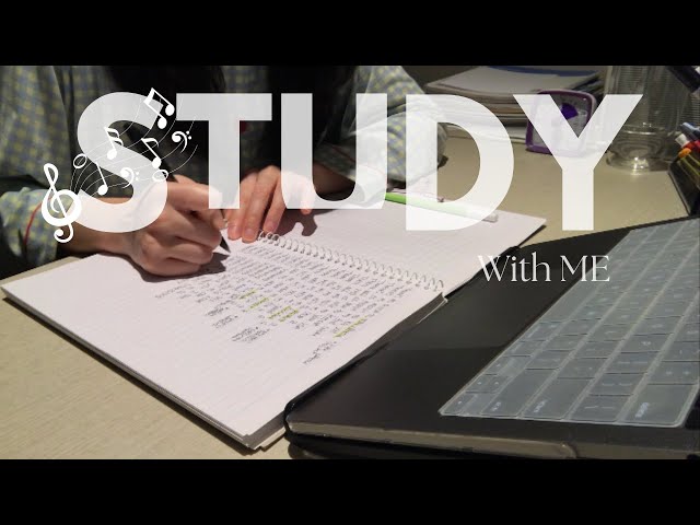 📝 Daily Uploads : 🎹Calm Piano & 🌧️Rain sounds | 1HOUR STUDY WITH ME