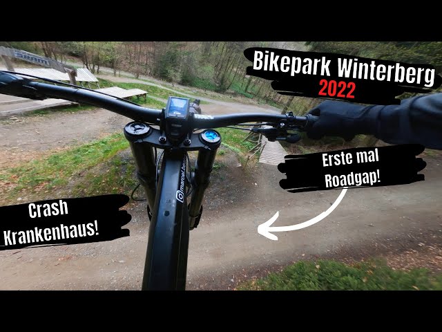 Bikepark Winterberg's first road gap? 48 hours in the hospital