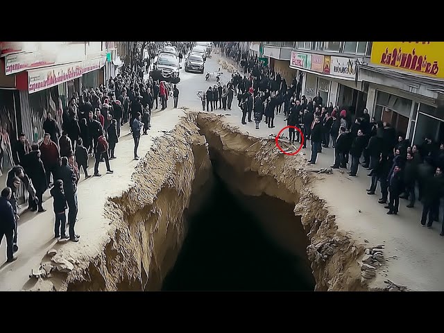 Tragic! 399 Shocking Natural Disasters Caught On Camera!