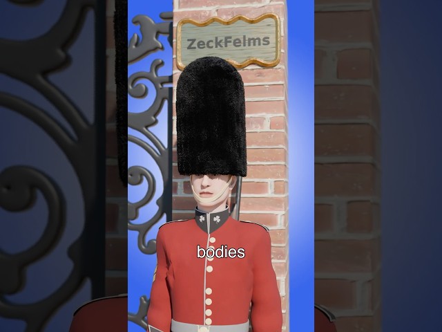 Why Royal Guards Wear Big Hats? 😱