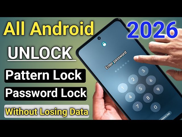 How To Unlock Android Phone Without Password || How To Unlock Android Phone Without Losing Data