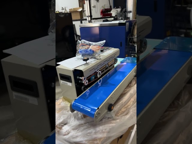 Continuous band sealing Machines - Ready to Dispatch - Cover Sealing Packing machine