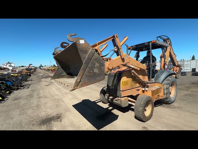 Case 580 Super L Loader Backhoe