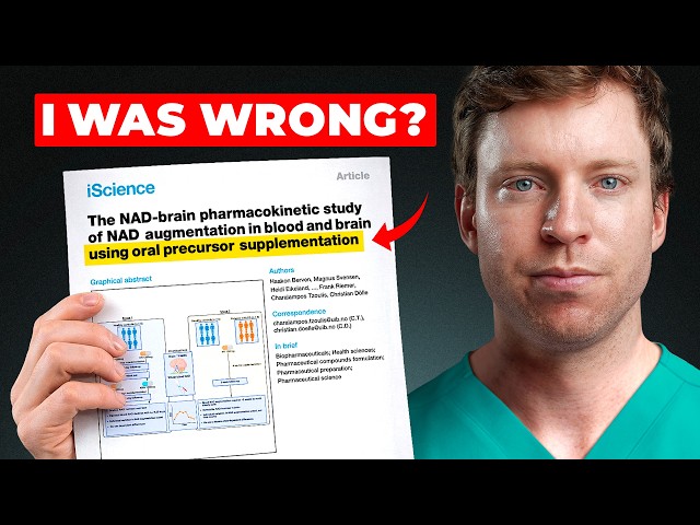 New Study Says I Was Wrong About NMN and NR?