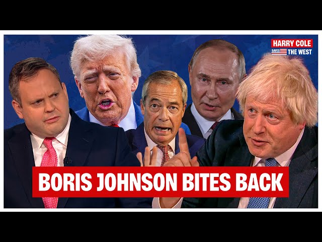 EXCLUSIVE: EX UK PM BORIS JOHNSON UNLEASHED ON TRUMP, PUTIN, BORDERS, BREXIT & FARAGE | IN FULL