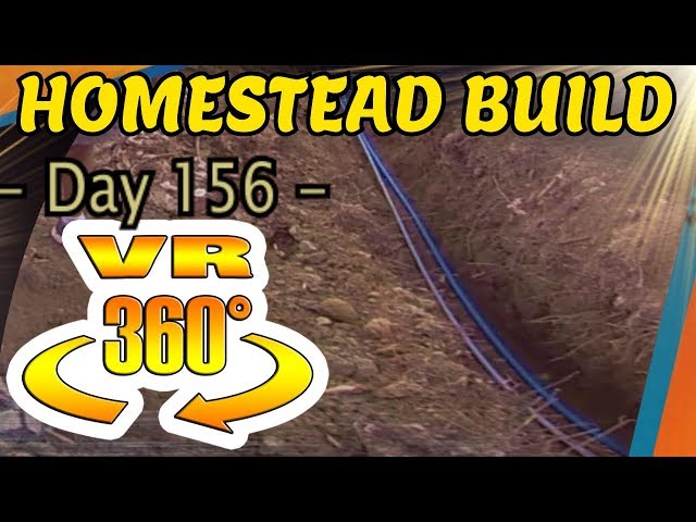 Homestead Building - Homestead Building - Burying a Well Line Properly