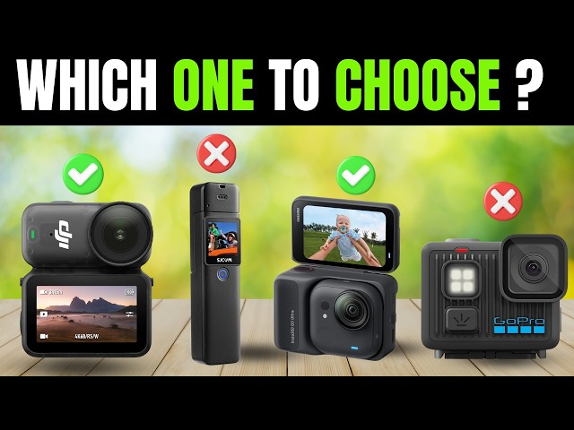 ✅ 5 Best Mini 4K Action Cameras [2026] DJI Osmo Nano vs Insta360 GO 3S/Ultra vs GoPro Lit Hero...