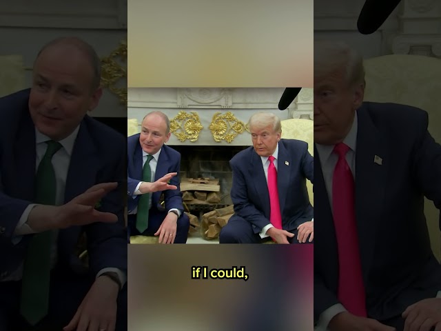 Irish PM corrects Trump's claims about Irish investment in U.S