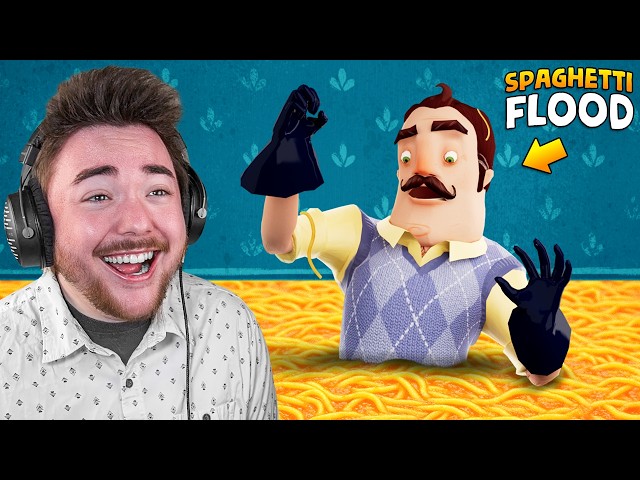 FILLING THE NEIGHBOR'S HOUSE ENTIRELY WITH SPAGHETTI… (New Mod)