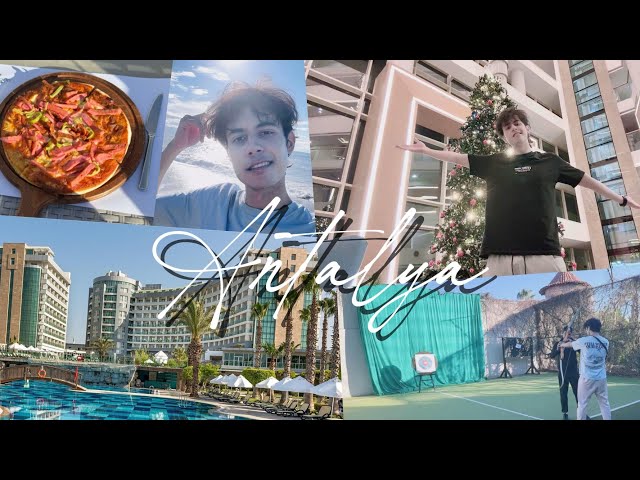 Antalya Vlog 🇹🇷 | Sherwood Exclusive Lara 🛎️, Xmas ⭐️, Bowling 🎳 & À La Carte 🍽️