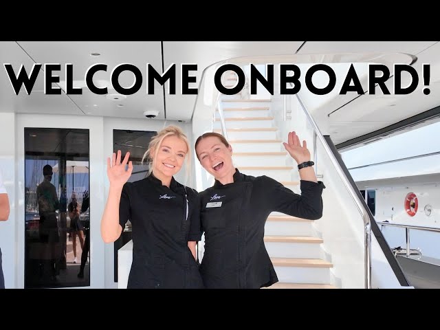 Provisions, cleaning and a fish market visit - Part 2 of the turnaround on a Super yacht.