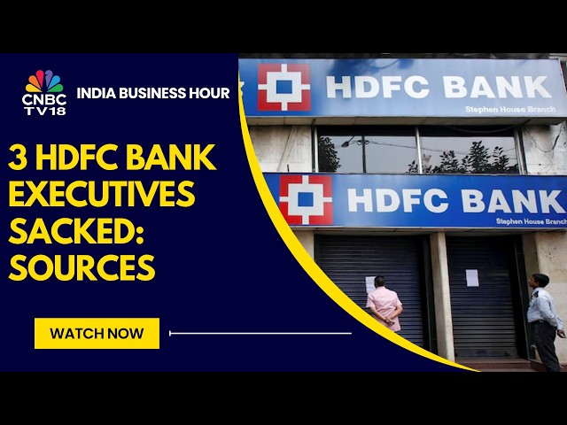 HDFC Bank Sacks 3 Senior Executives For Their Alleged Role In Mis-selling At-1 Bonds: Sources
