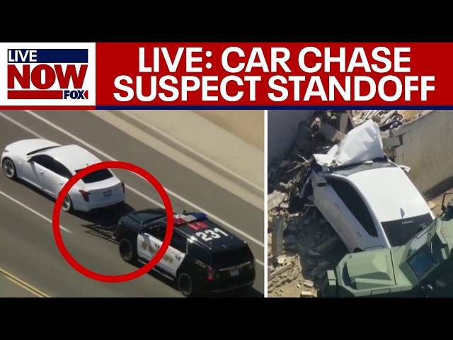 LIVE: Police pursuit standoff in Southern California
