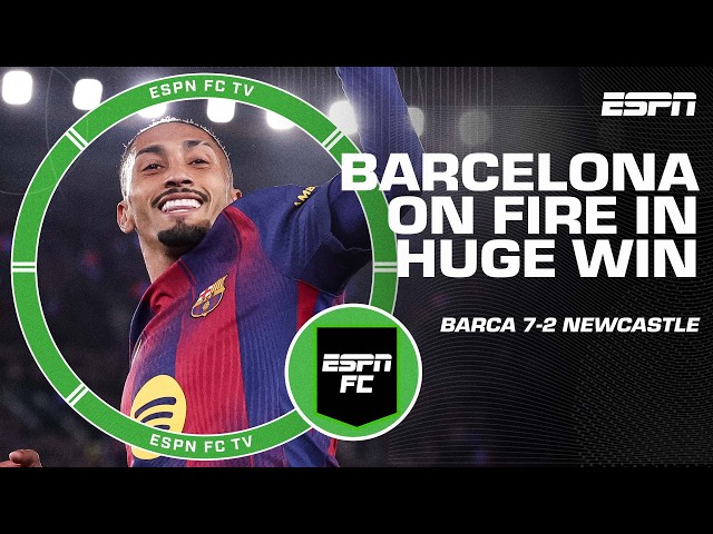‘Could’ve been TEN!’ 🔥 Barcelona smash Newcastle, but can they beat Europe’s best? | ESPN FC