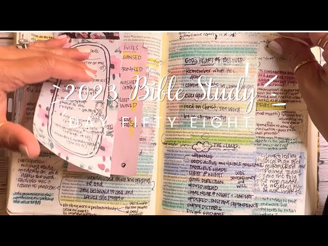 Day 58 Numbers 8-10 | Bible study for beginners | Study the Bible in One Year￼