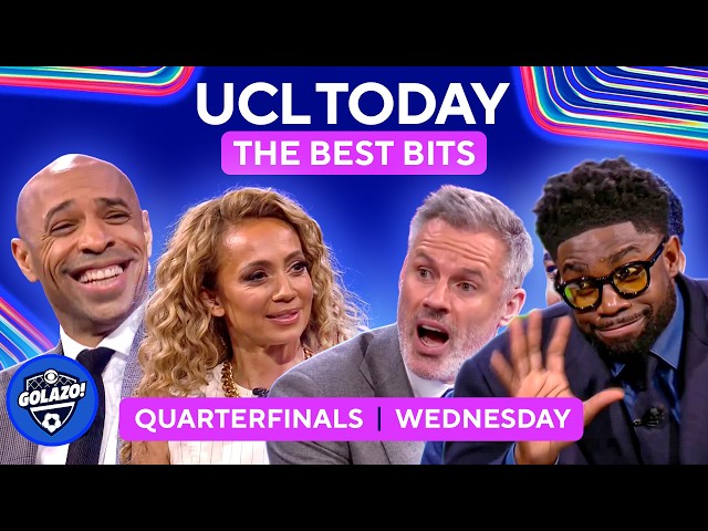 Barcelona & Liverpool suffer defeat in quarterfinals as PSG & Atlético shine | UCL Today BEST BITS