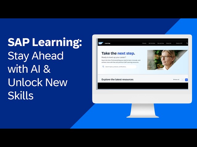 Stay Ahead with AI: Unlock New Skills with SAP Learning