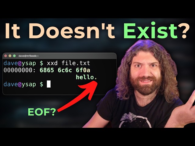 What Actually Is EOF? (end-of-file marker)