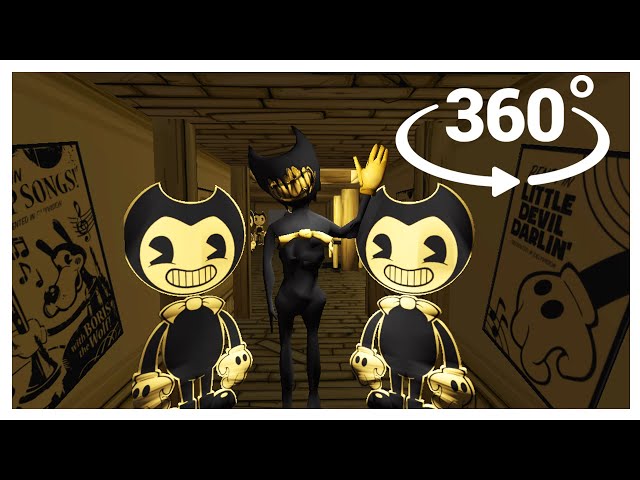 Bendy and the Ink Machine in 360 VR  - video 360