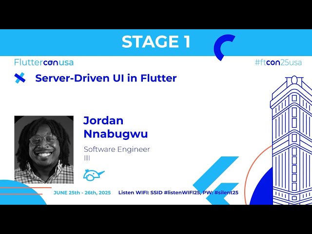 Server-Driven UI in Flutter - Jordan Nnabugwu | Fluttercon USA 2025