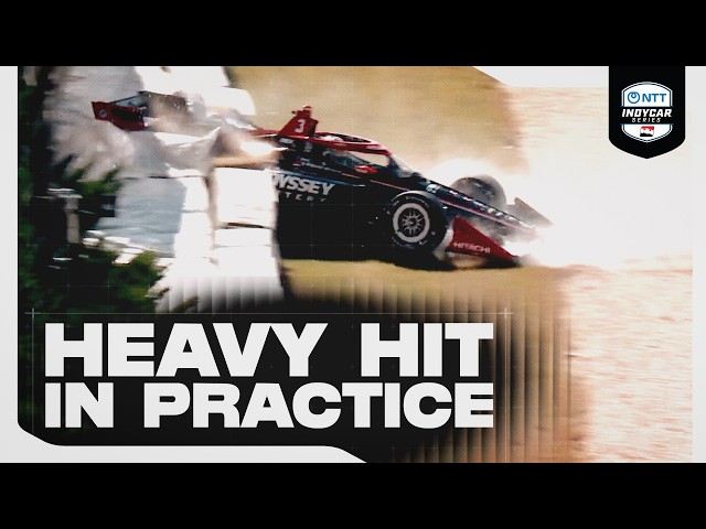 Scott McLaughlin Walks Away After Scary Crash | 2026 INDYCAR at Alabama