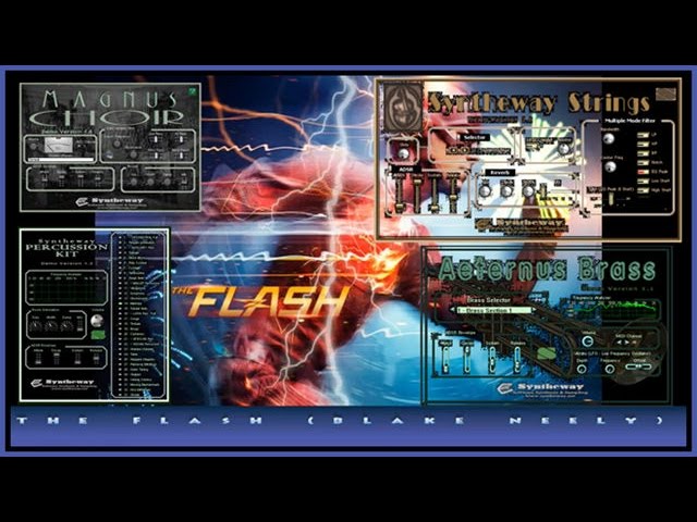 The Flash (Blake Neely) Magnus Choir, Synthphonica Strings, Brass, Timpani VST VST3 Audio Units Mac