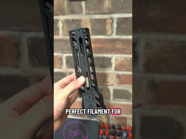 PA6-CF Perfect Airsoft Filament? maybe not #3dprint #airsoft #3dprinter #bambu #test