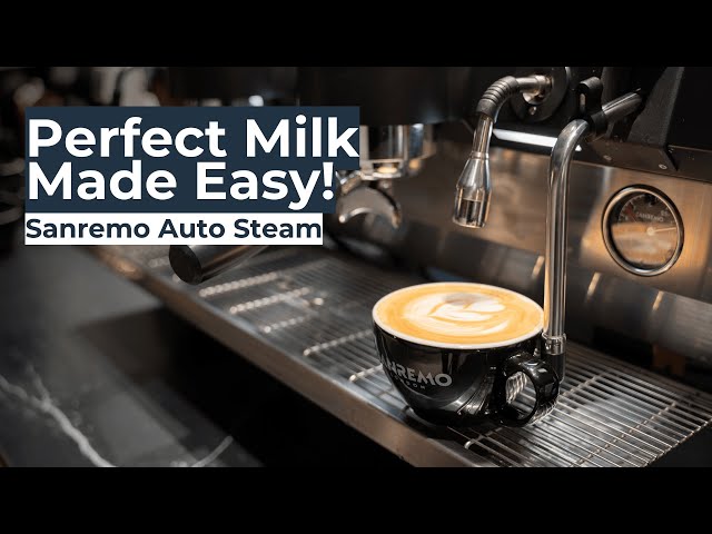 This Espresso Machine Steams Milk by Itself! (Sanremo D8 Pro W/ Autosteam)