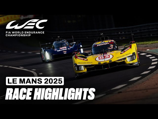 Race Highlights | 24 Hours of Le Mans 2025 | FIA WEC