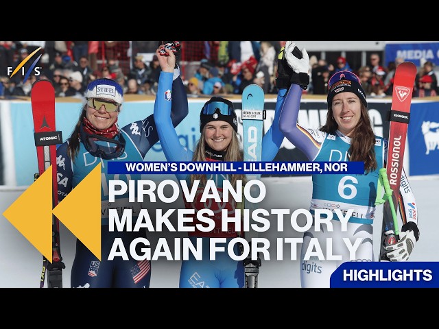 Pirovano Makes History Again for Italy  | Highlights | FIS Alpine